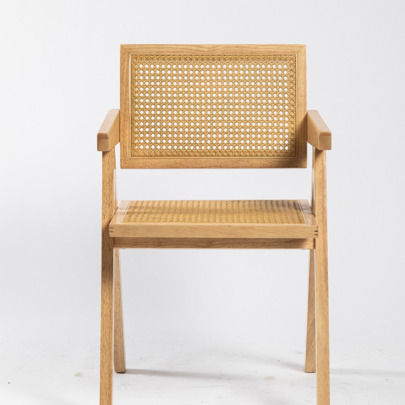 Classic Design Home Restaurant Kitchen Furniture Living Room Furniture Hotel Cafe Lounge Dining Arm Rattan Chairs