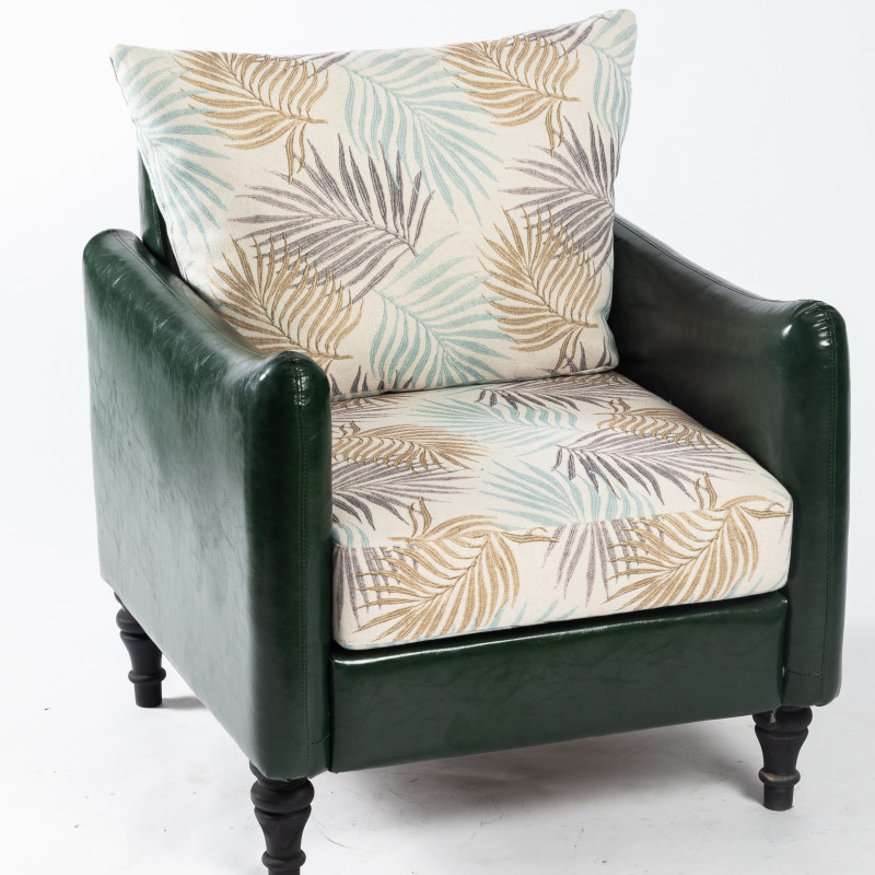 Modern luxury leisure chair living room home furniture accent apartment leisure chair wood