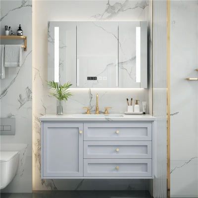 American Wall Mounted Design MDF Shaker Vintage Bathroom Vanity