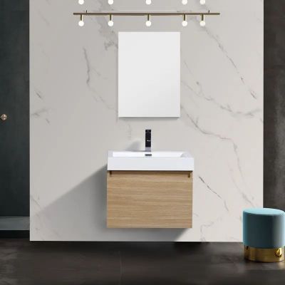 20 Inch Single Sink Hanging Small Laminate Bathroom Vanity For Sale